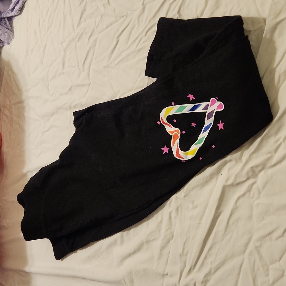 Torrid candycane leggings